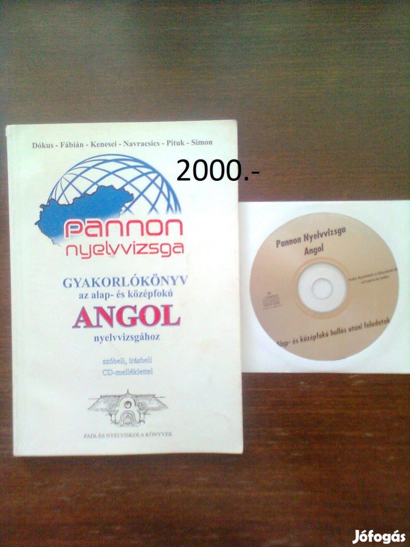 Pannon nyelvizzsga gyakorlókönyv az alap- és középfokú