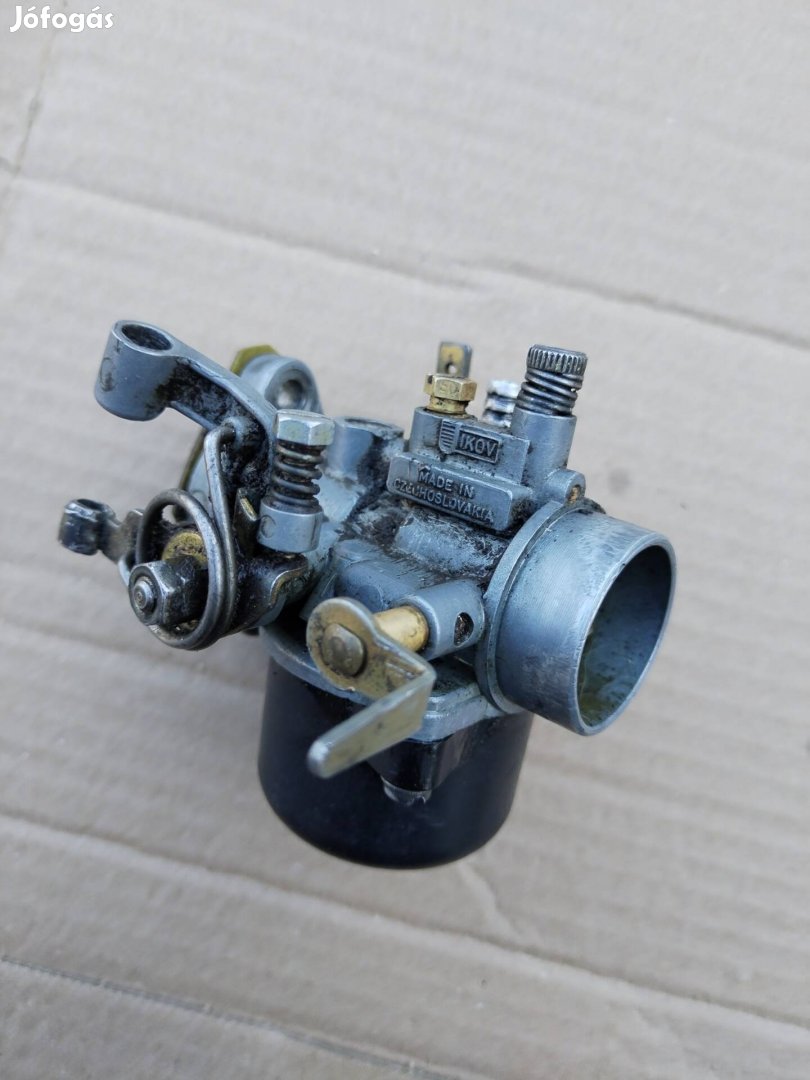 Pannonia Csepel p125 rotácios kapa karburátor Jikov37125HP Terra Vari
