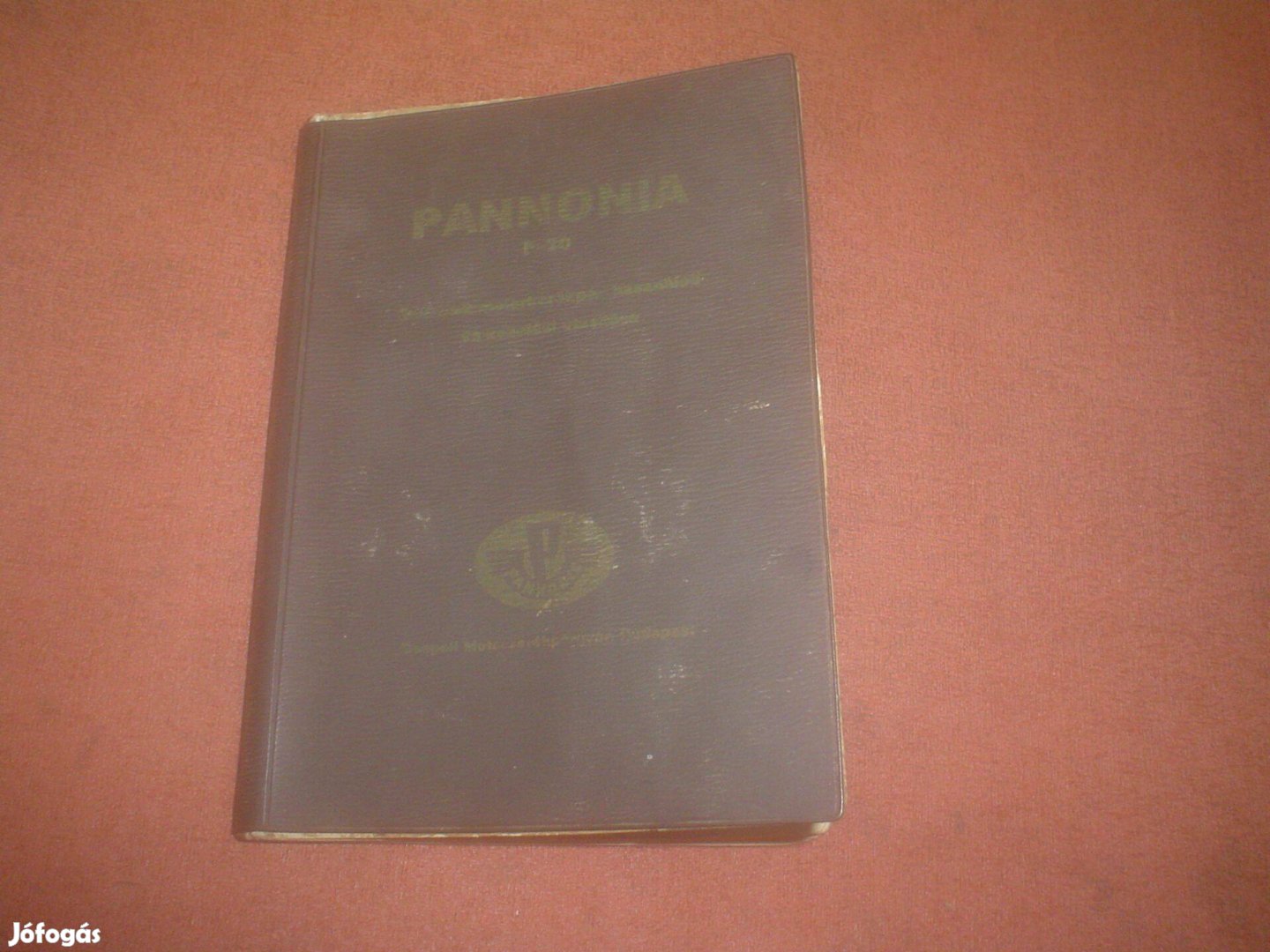 Pannonia P 20 kezelési könyv