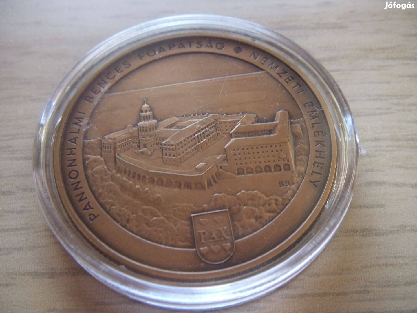 Panonhalmi Fő Apátság 2024 Emlékérem Zárt Kapszulában