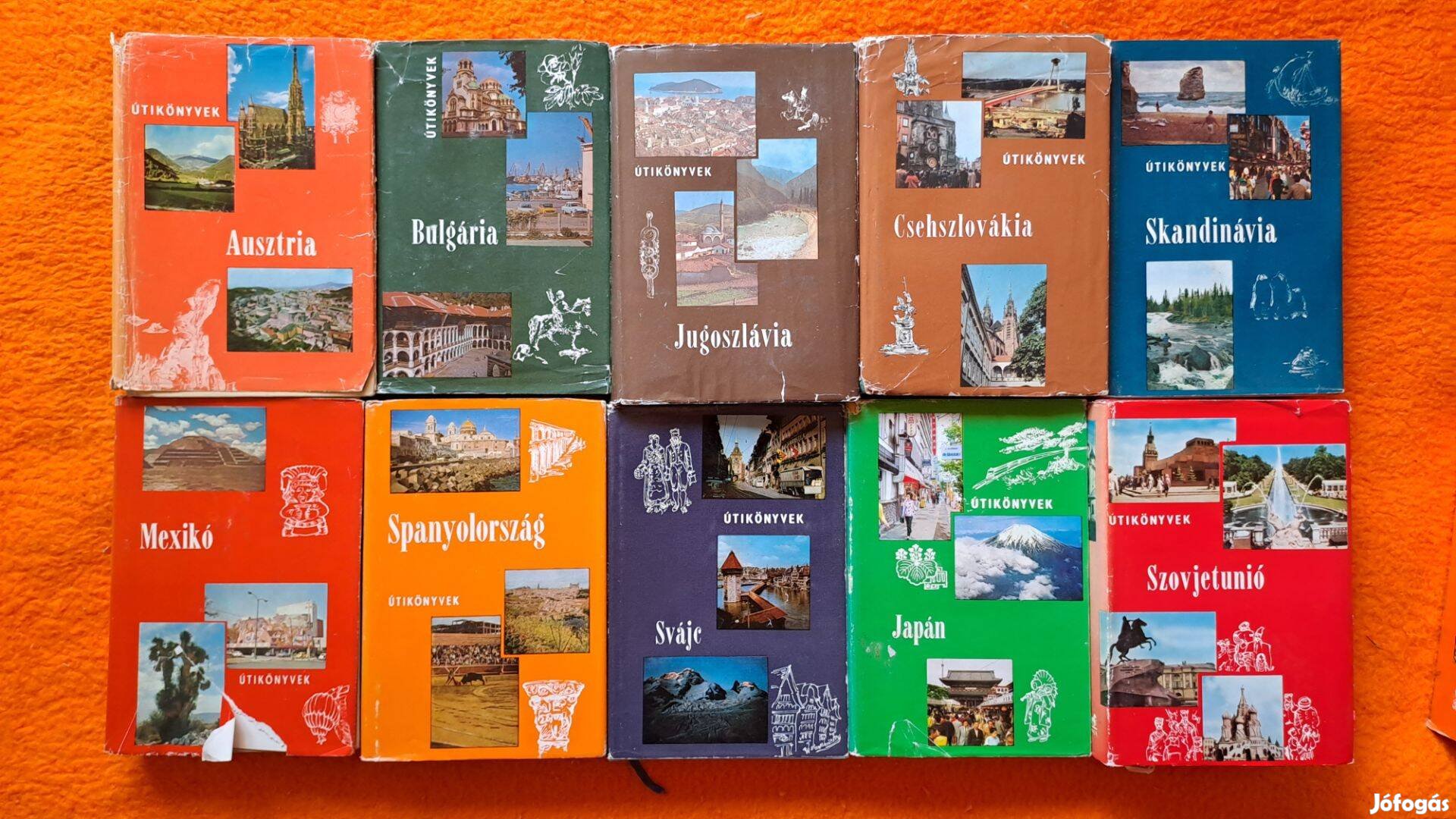 Panoráma Útikönyvek könyvcsomag: Ausztria, Bulgária, Jugoszlávia