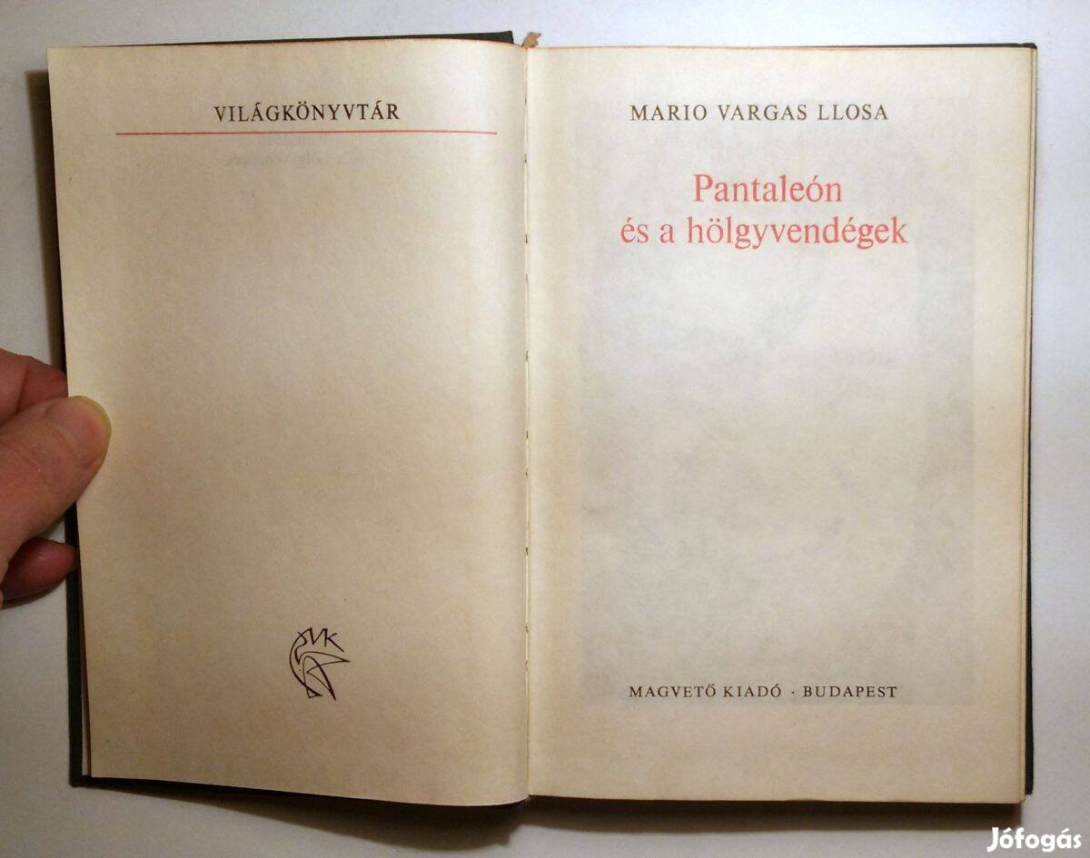 Pantaleón és a Hölgyvendégek (Mario Vargas Llosa) 1977 (8kép+tartalom)