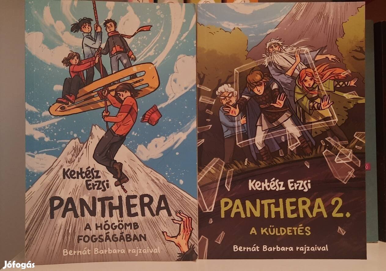 Panthera 1 & 2, Kertész Erzsi. Újszerű Állapotban!