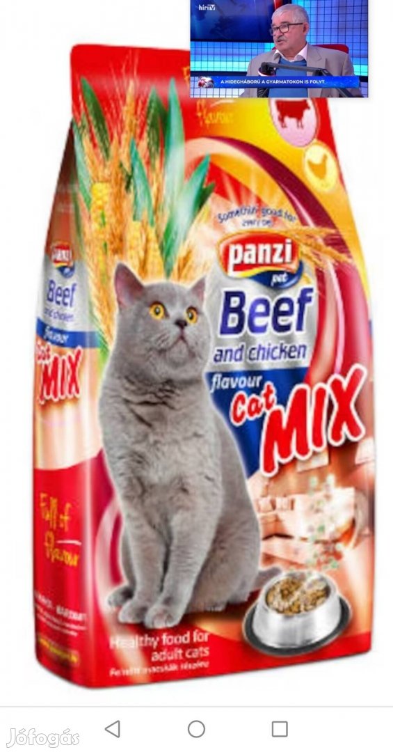 Panzi száraz macskaeledel macskatáp 10kg 
