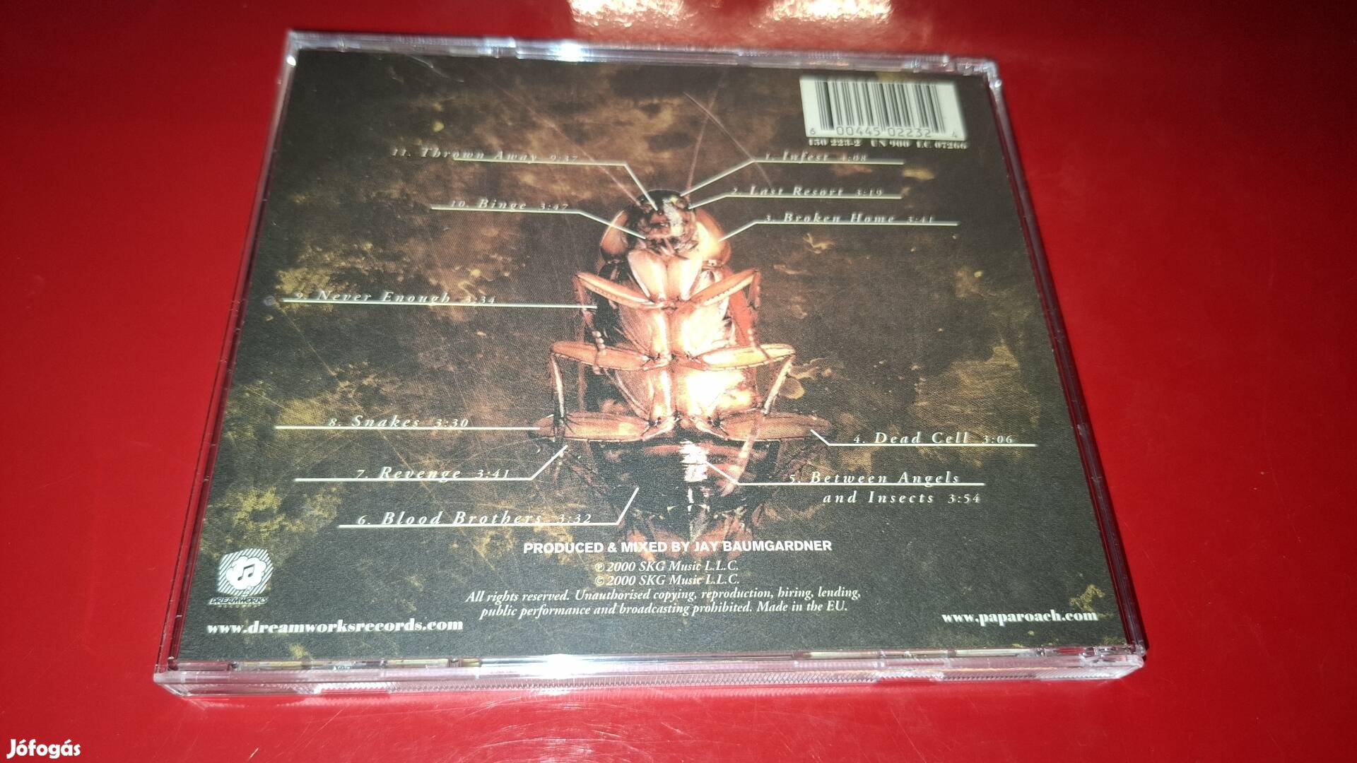 Papa Roach Infest Cd 2000