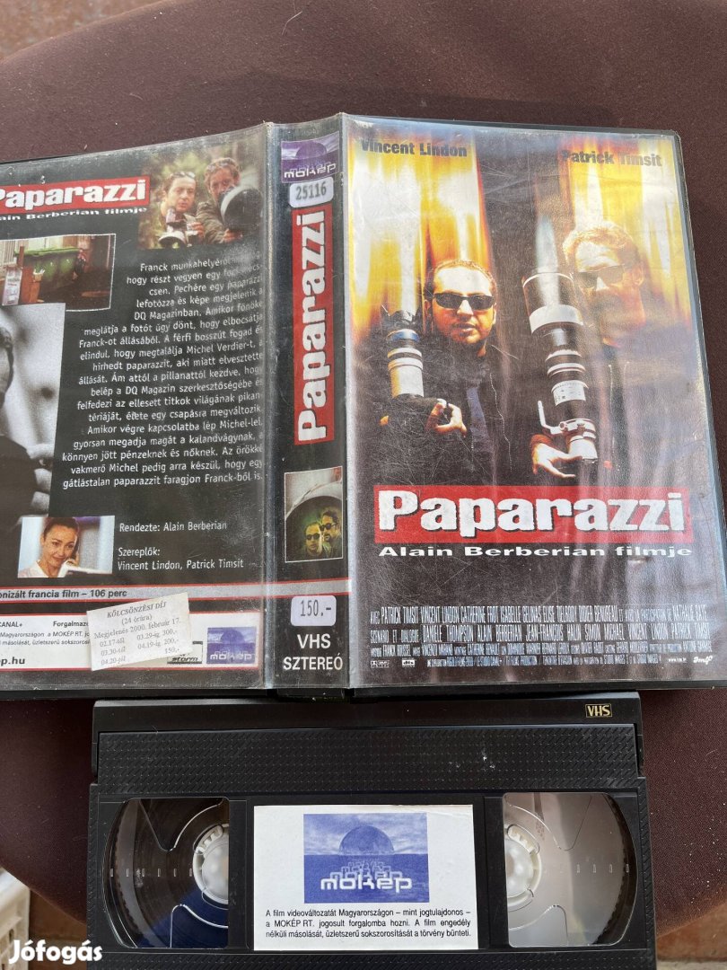 Paparazzi francia vhs