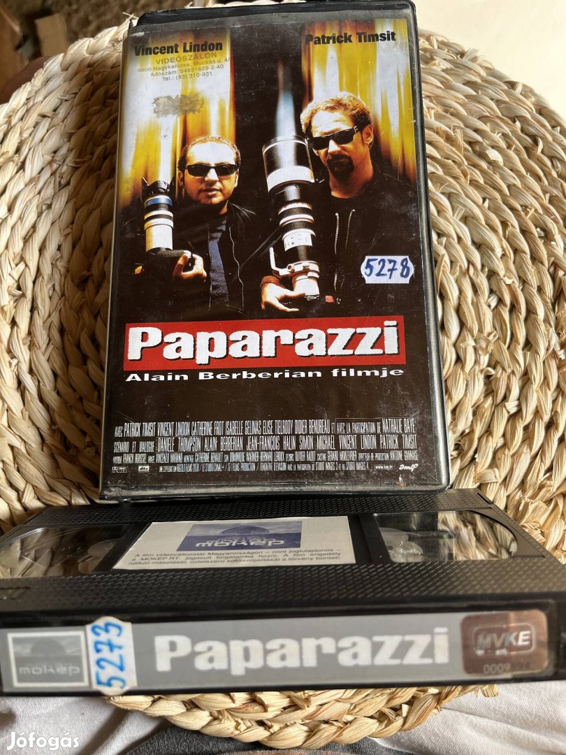 Paparazzi vhs. 