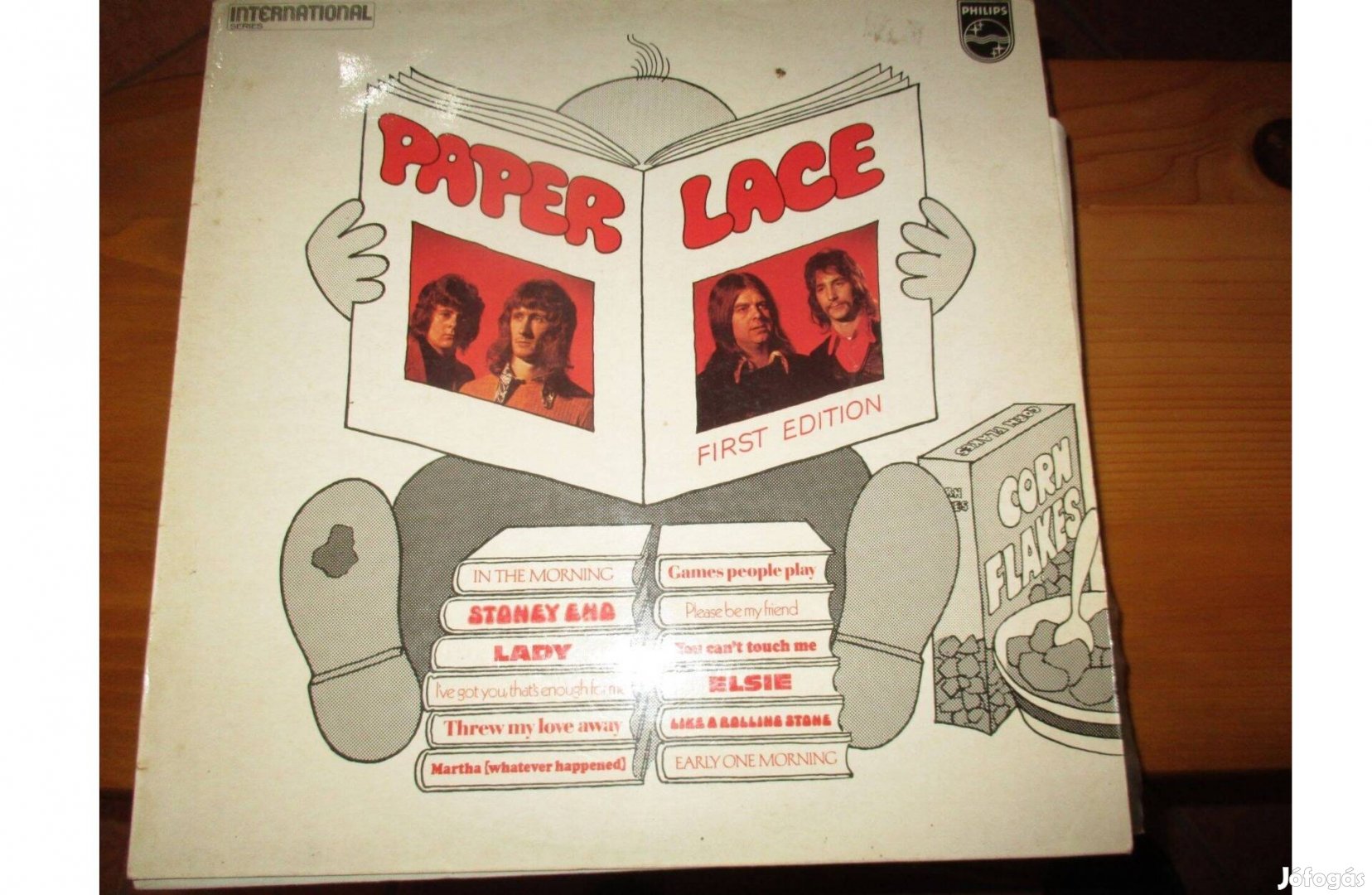 Paper Lace bakelit hanglemez eladó