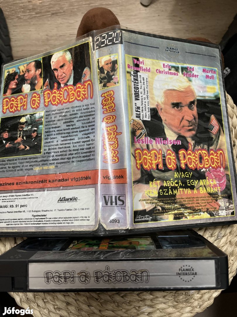 Papi a pácban vhs m