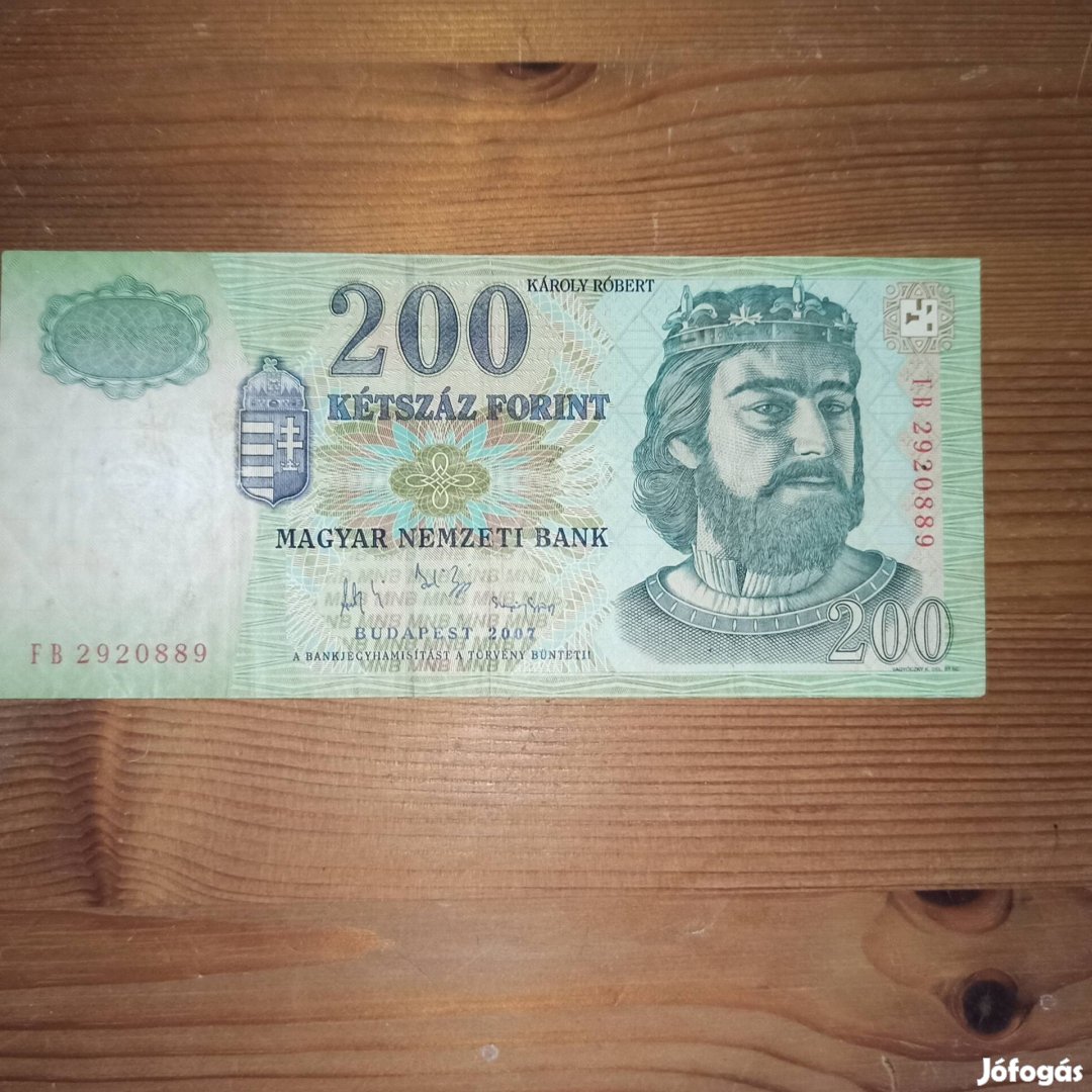 Papír 200 forint