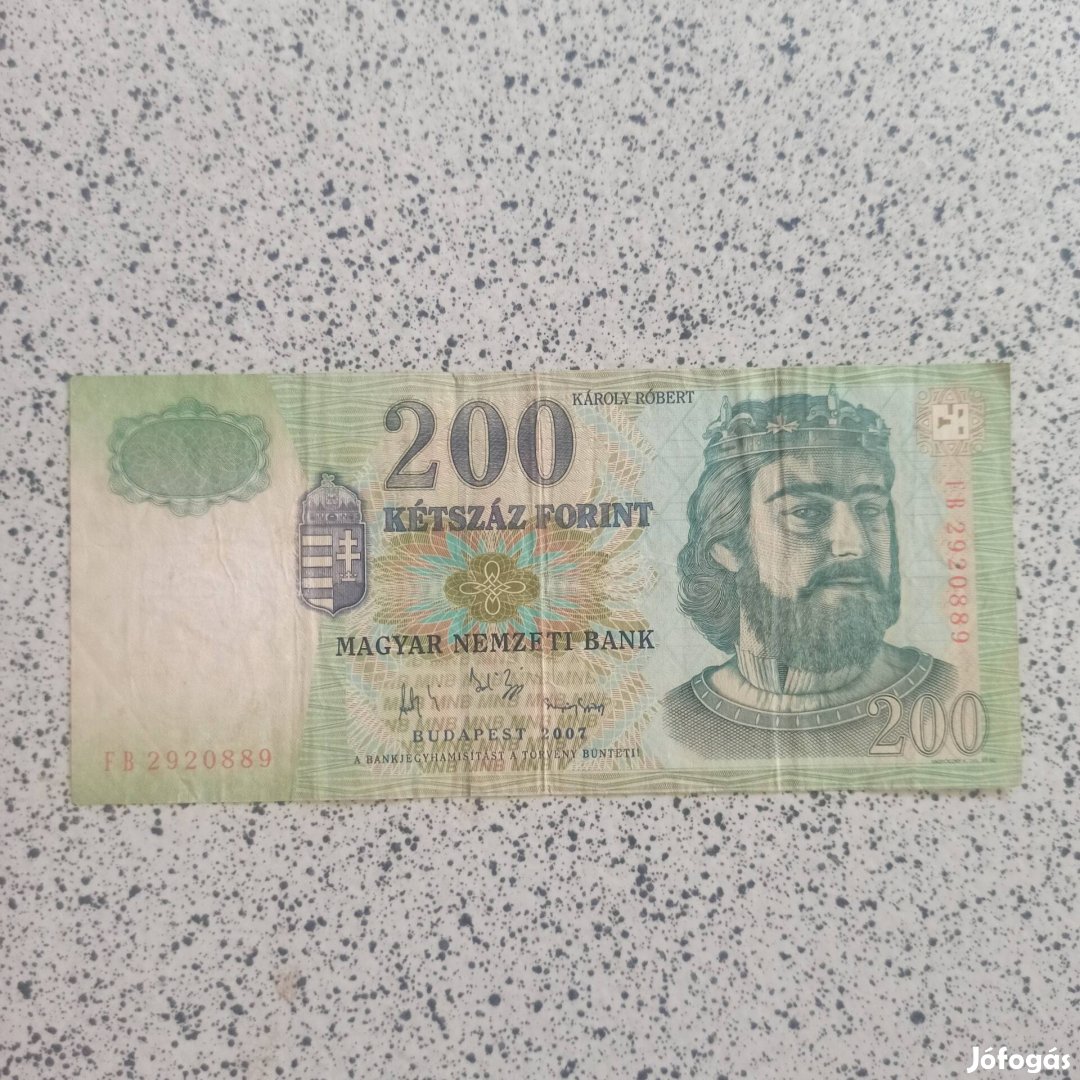 Papír 200 forint
