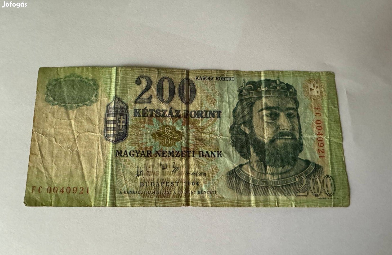 Papír 200 forintos (FC)