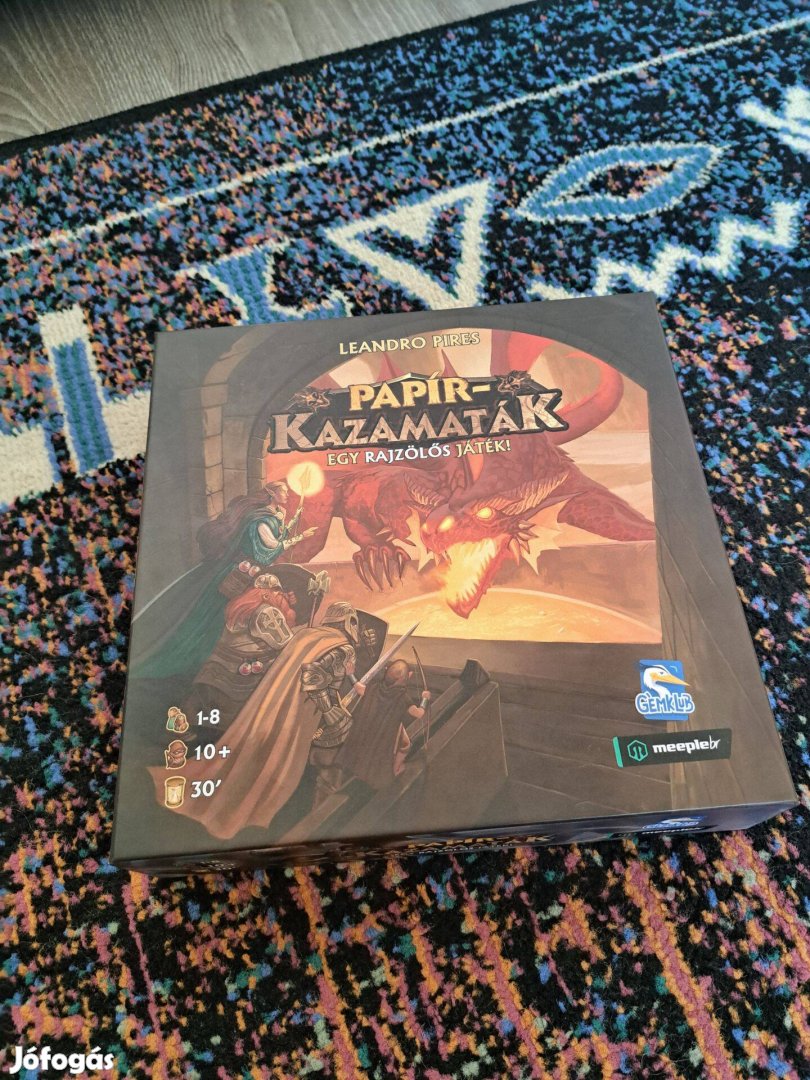Papír Kazamaták (Magyar) - társasjáték