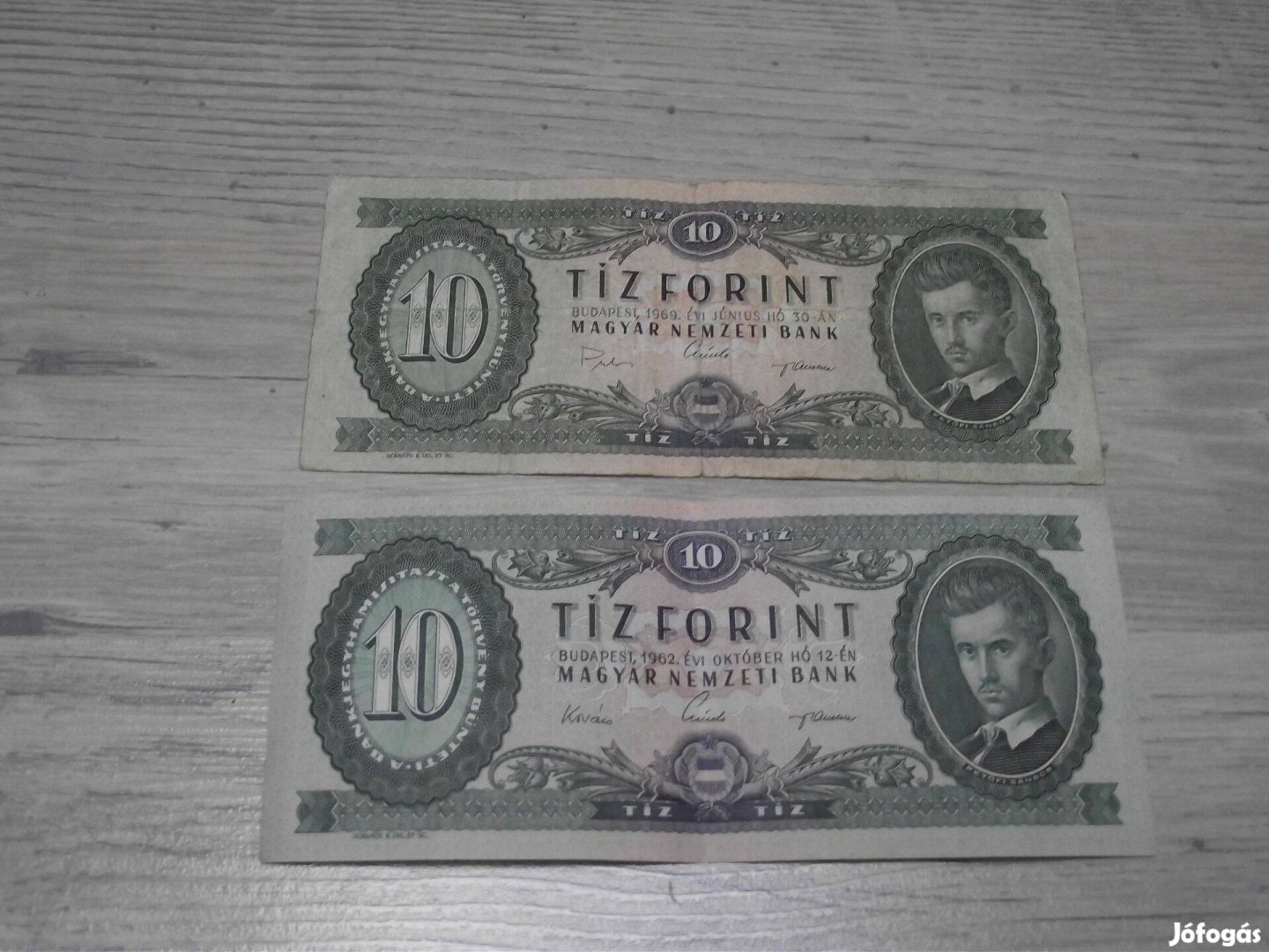 Papírpénz 10 forint