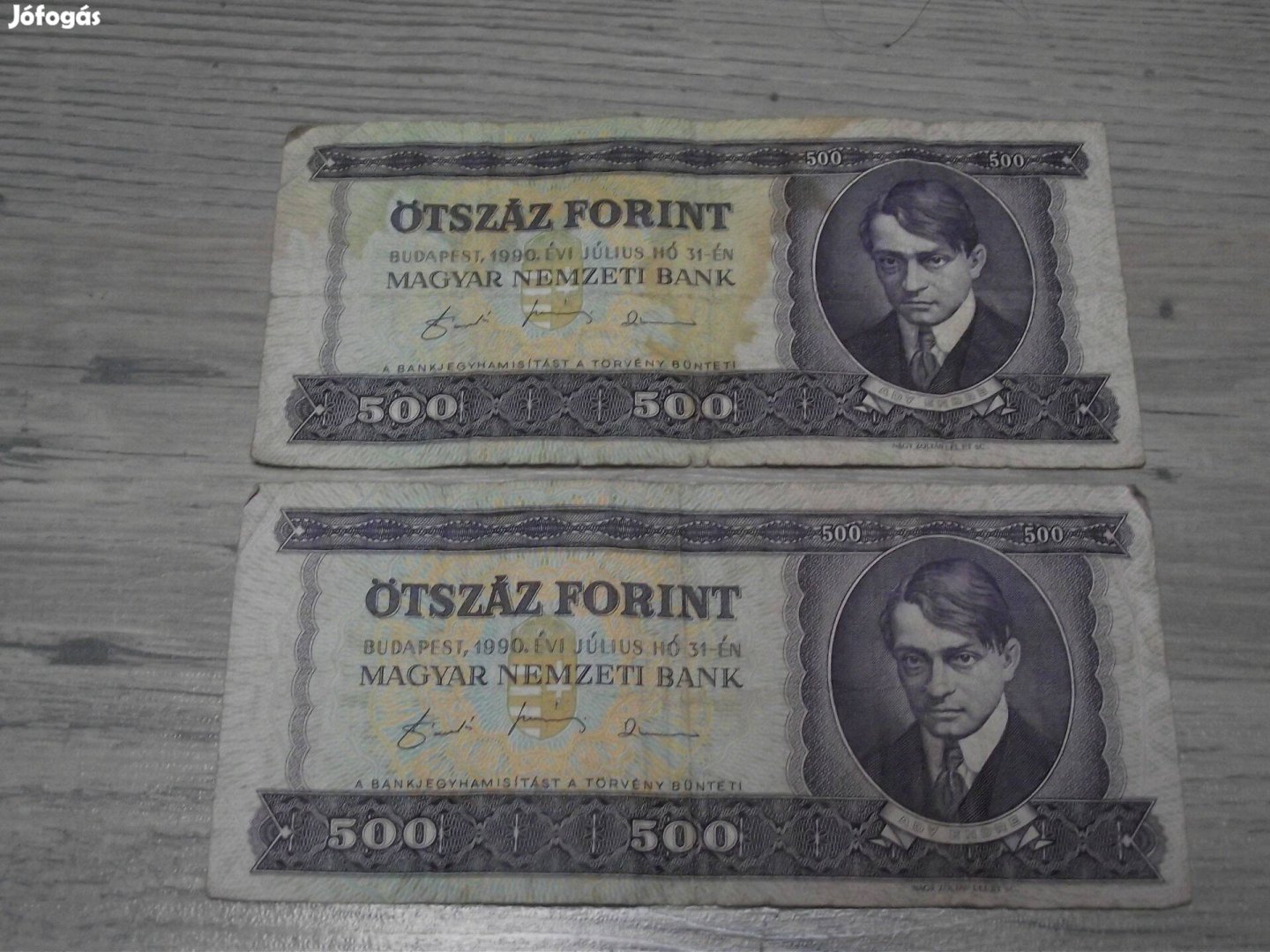 Papírpénz 500 forint