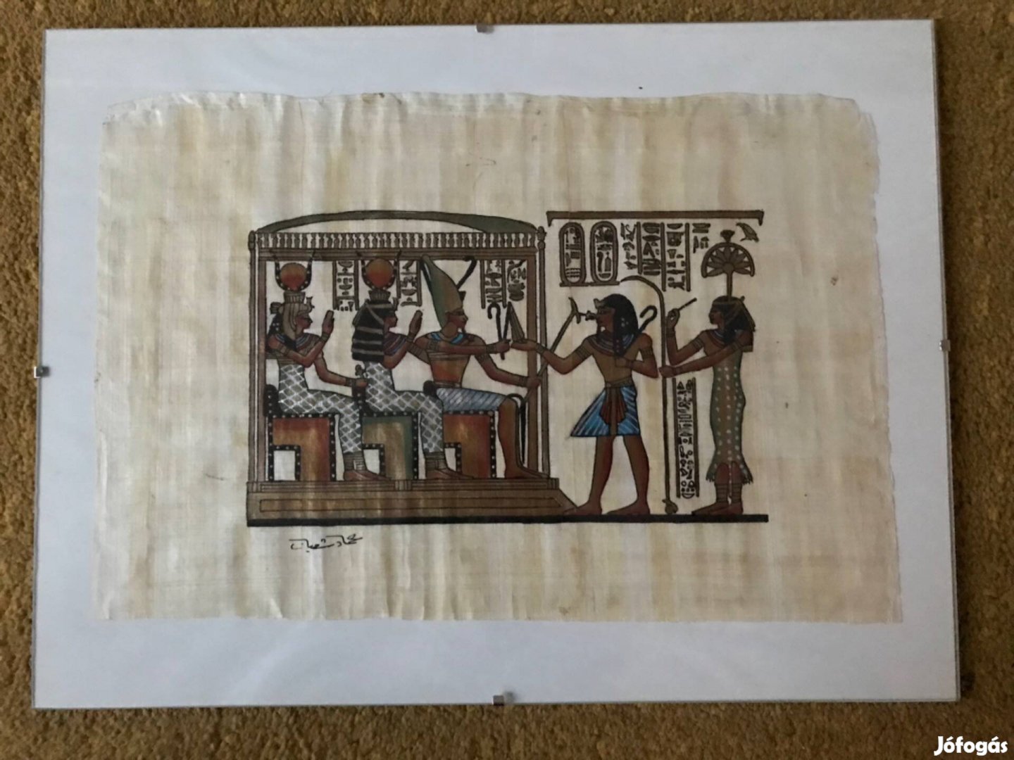 Papirusz kép Egyiptom