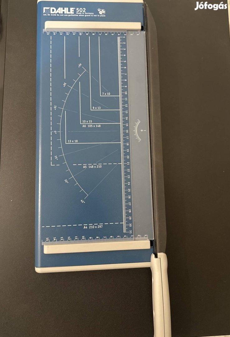 Papírvágó guillotine Dale 502