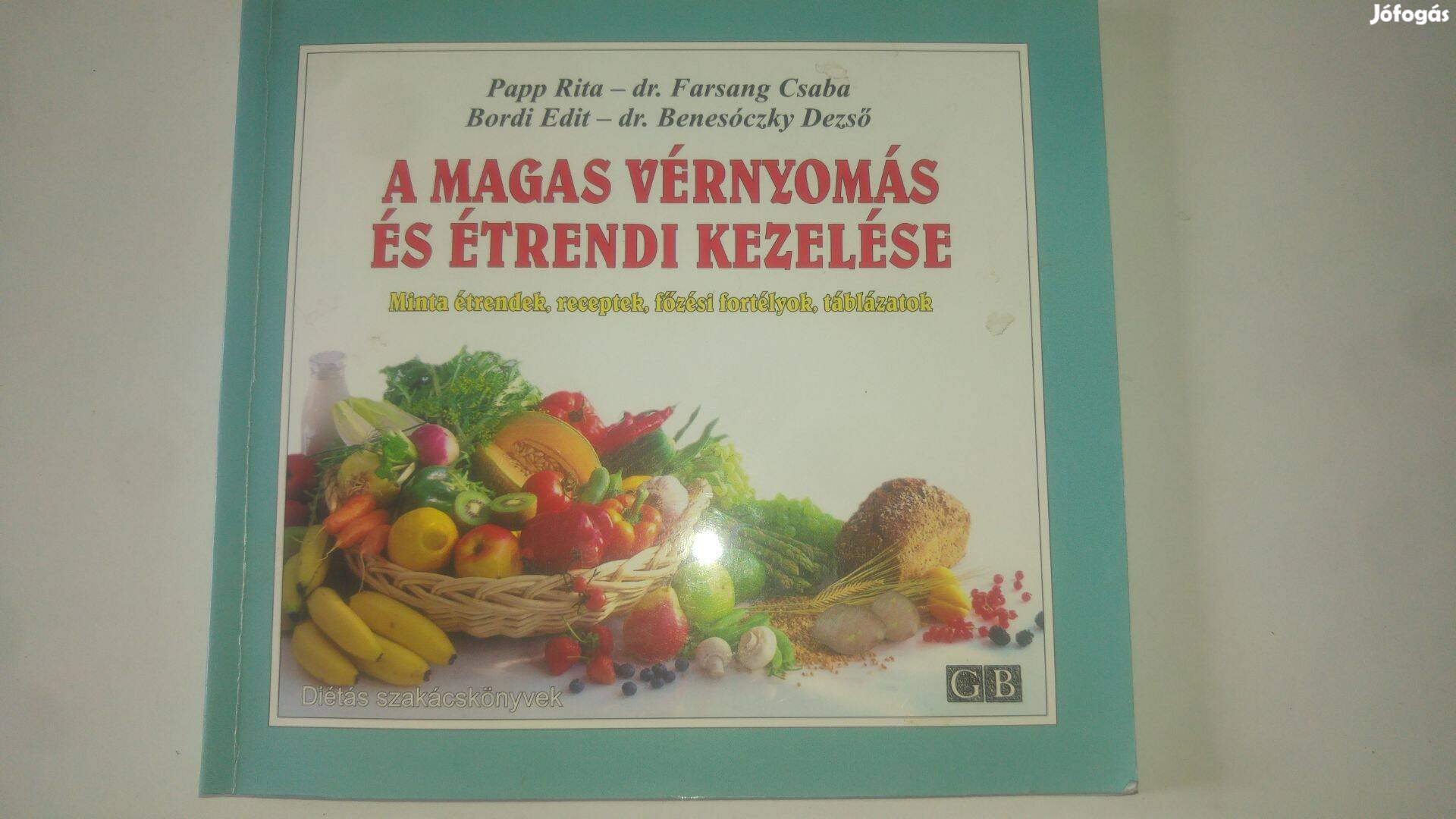 Papp Farsang Bordi Benesóczky A magas vérnyomás és étrendi