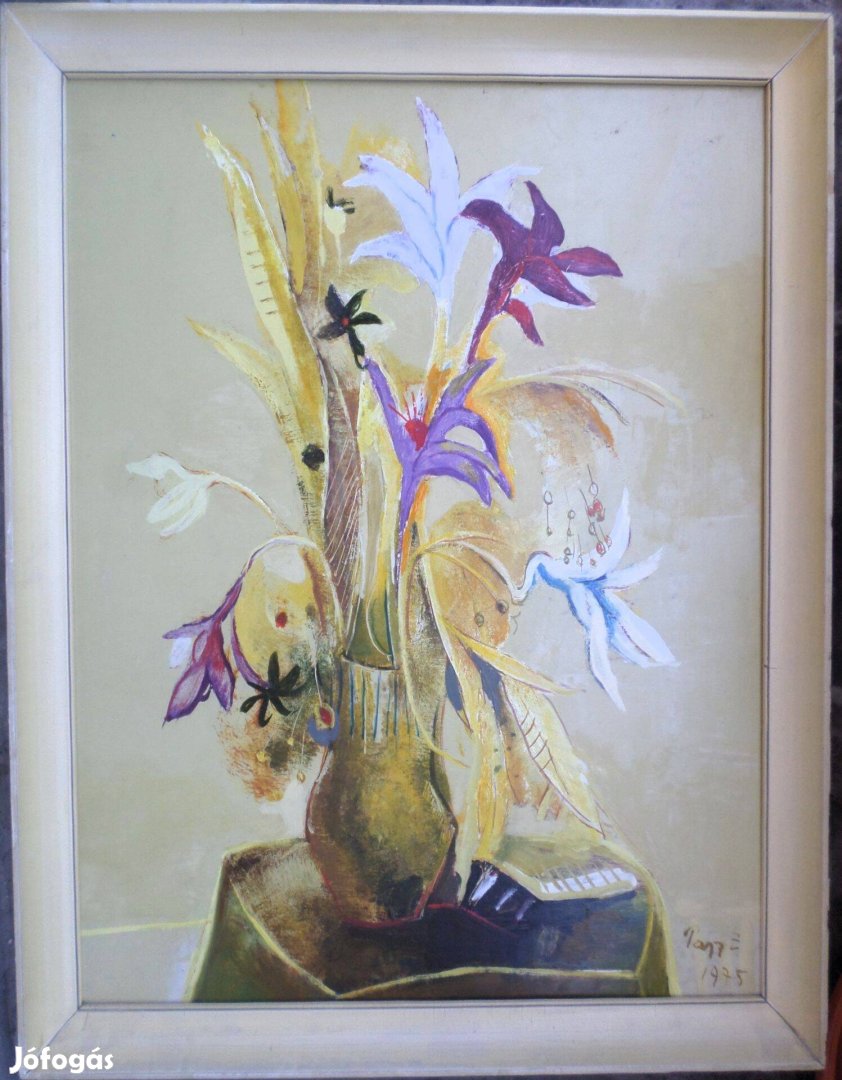 Papp Zoltán Színes csendélet Eredeti