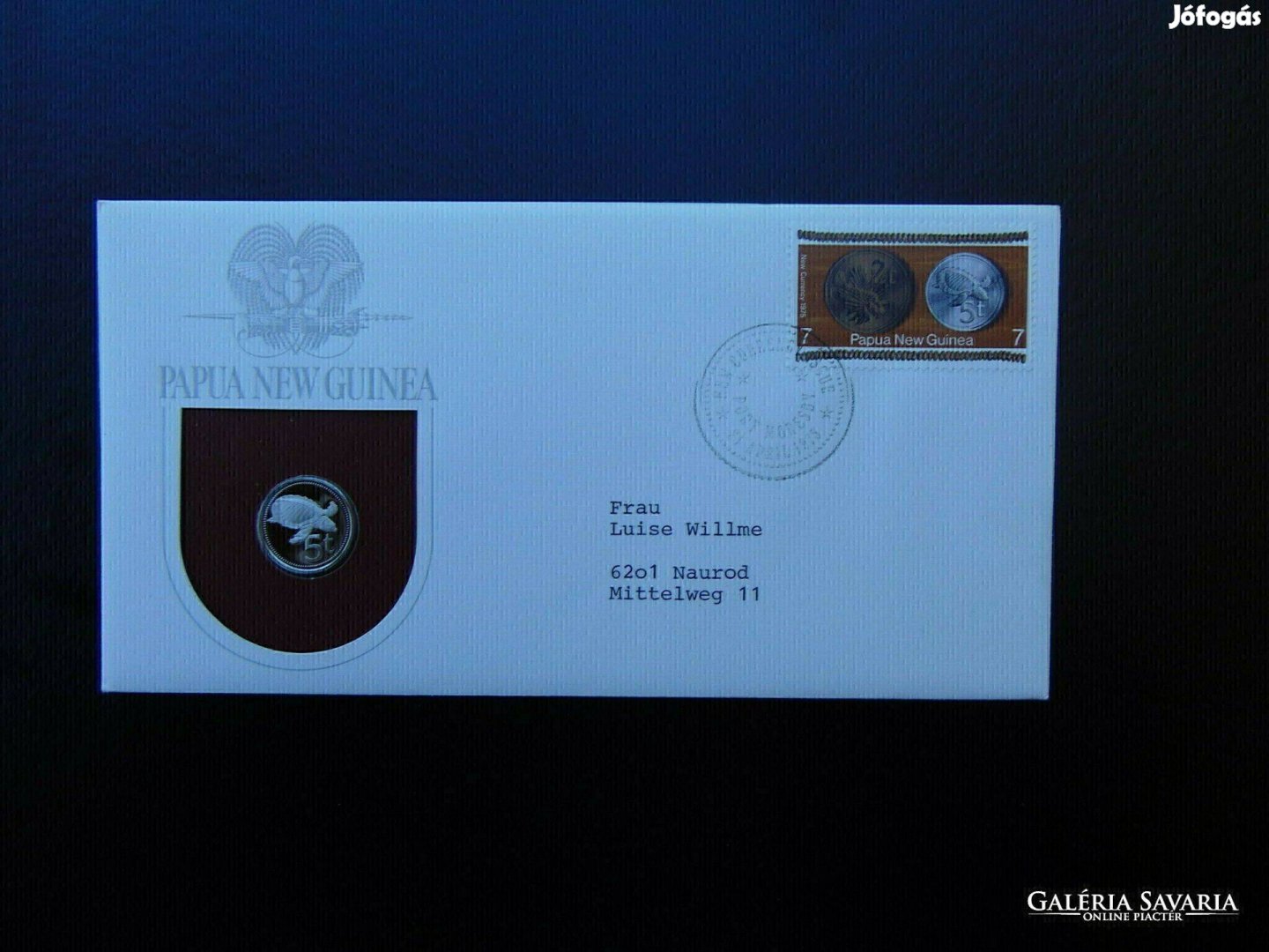 Pápua Új-Guinea 5 toea 1975 Kép szerint