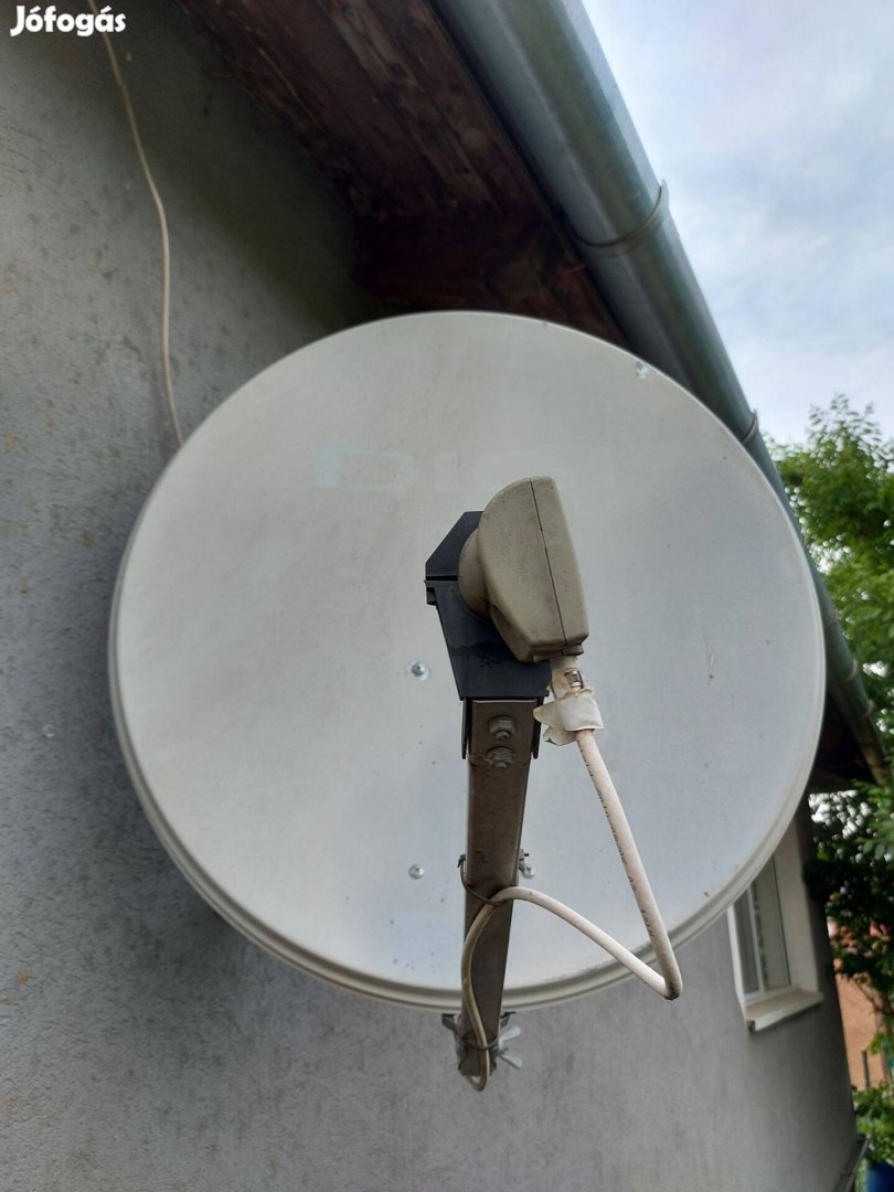 Parabola antenna állvánnyal fejjel kábellel 7900Ft Veszprém