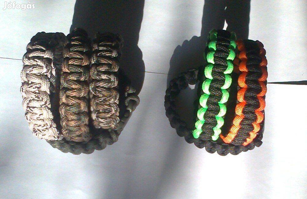 Paracord túlélő karkötő