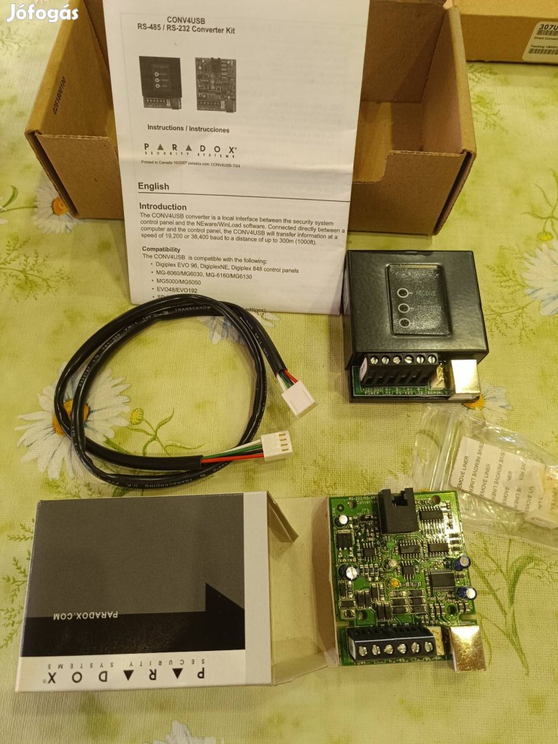 Paradox CONV4USB szett - Új, bontatlan