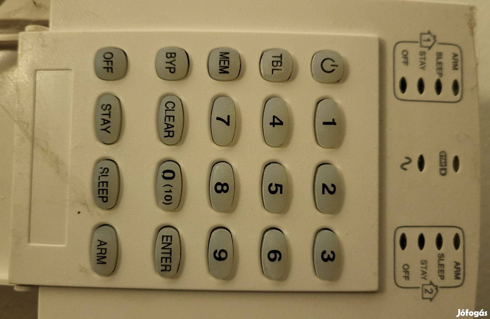 Paradox K10V Kezelő