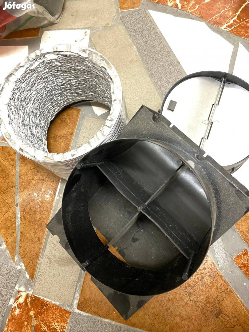 Páraelszívó kiegészítőpillangó szelepszűrőcsatlkozóflex.cső1