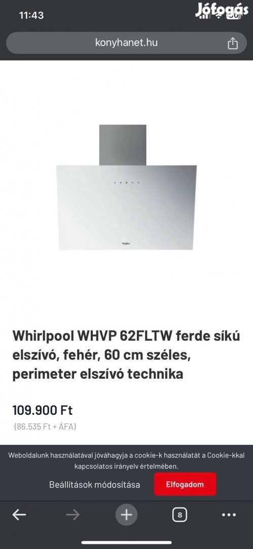 Páraelszívó whirlpool