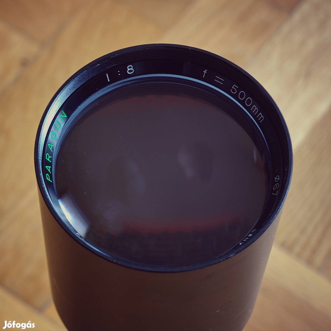 Paragon 500mm f/8 OM teleoptika (garis)
