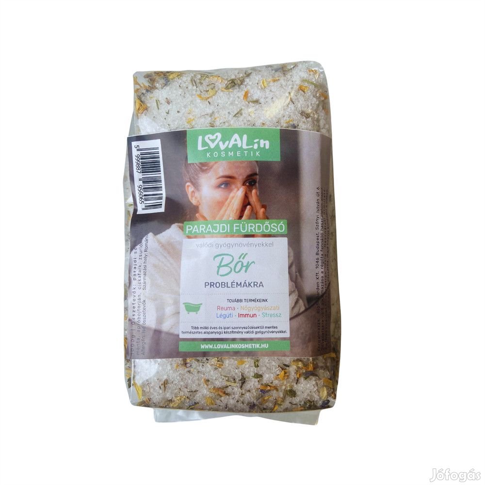 Parajdi fürdősó (bőrproblémákra) 1 kg