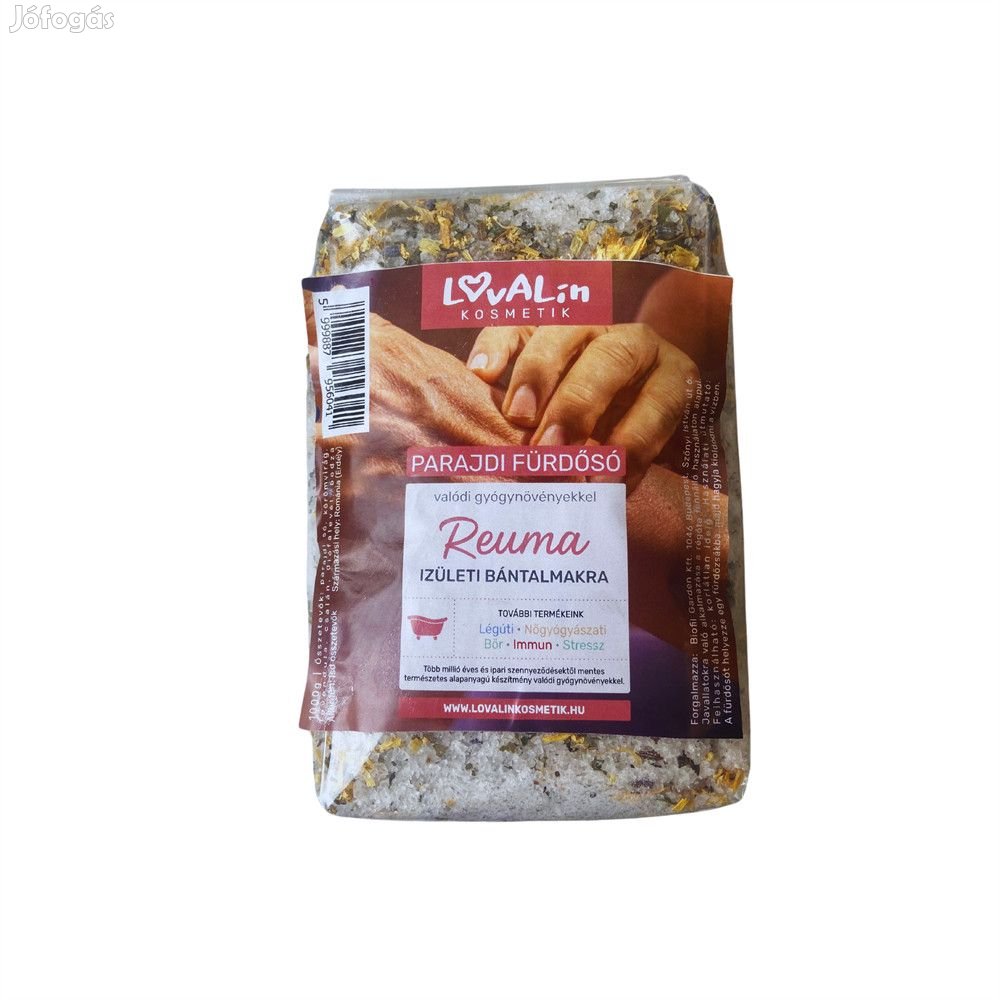 Parajdi fürdősó (reumás panaszokra) 1 kg