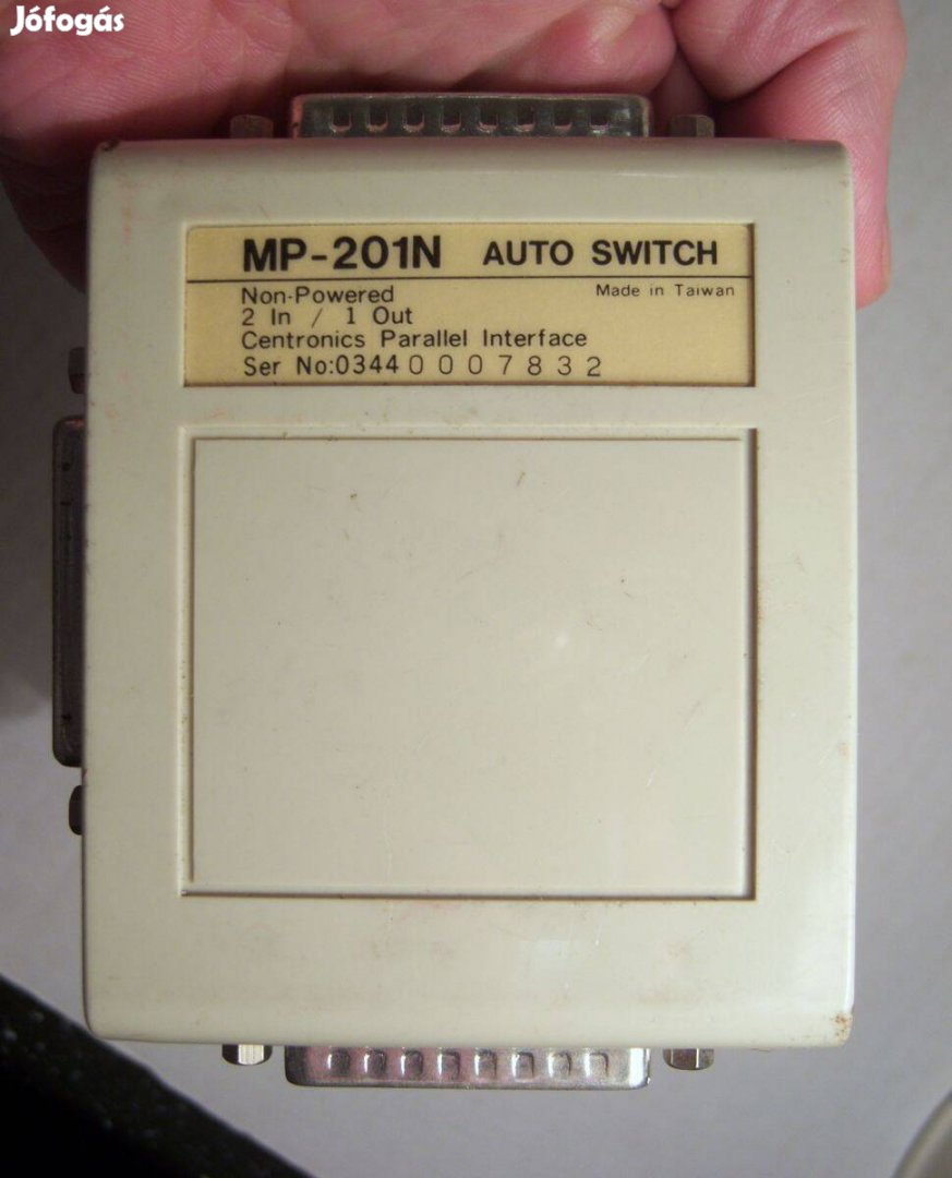 Parallel Auto Switch MP-201N (kb.1992) teszteletlen, hiányos