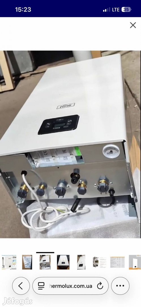 Parapetes új gáz cirkó készletről eladó