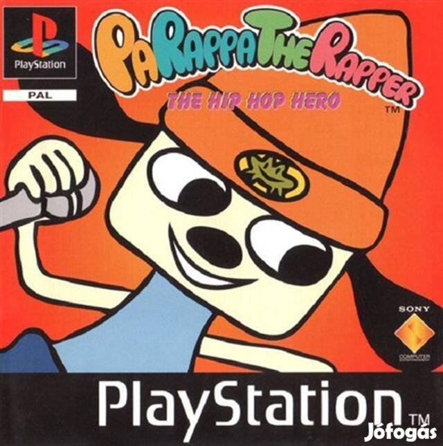 Parappa the Rapper The Hip Hop Hero, Mint eredeti Playstation 1 játék