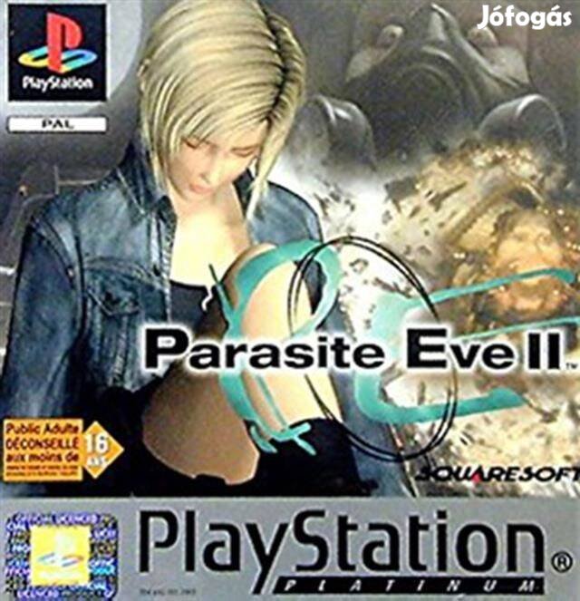 Parasite Eve II, Platinum Ed., Mint PS1 játék