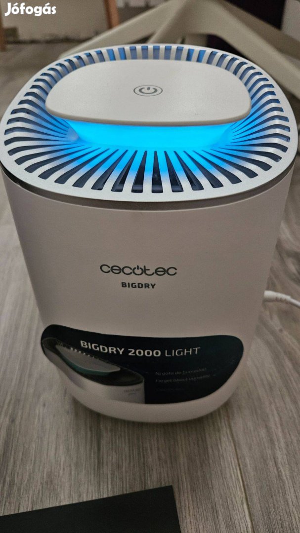 Párátlanító Cecotec Bigdry 2000 Light 600 ml 23W Fehér (blue LED)