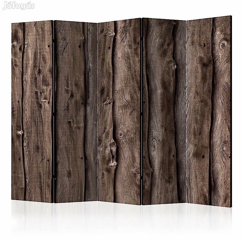 Paraván - Függőleges fa deszkák II