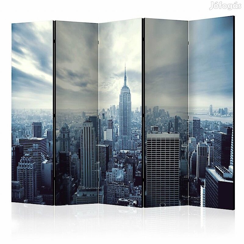 Paraván - Kék New York II