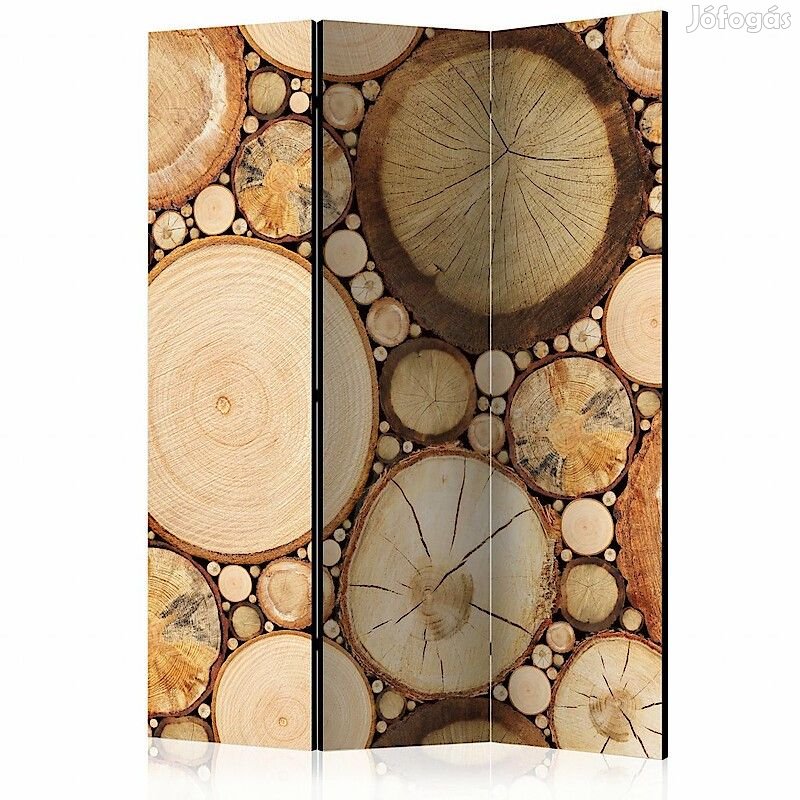 Paraván - Különböző farönkök