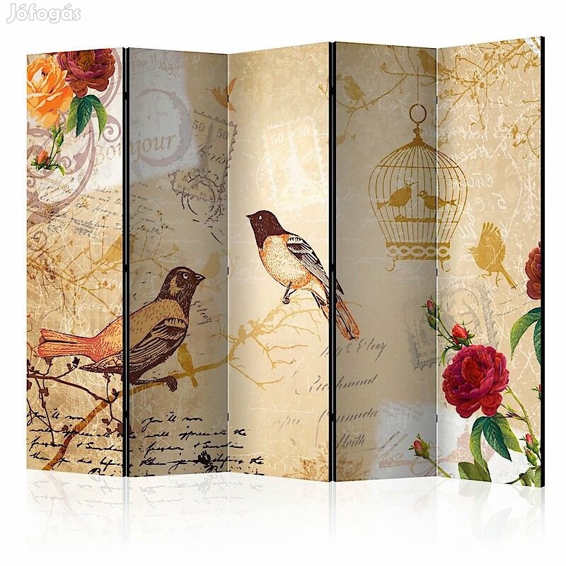 Paraván - Madarak, virágok és írások II