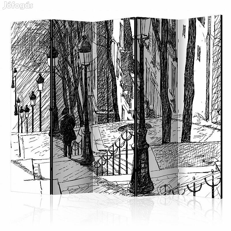 Paraván - Montmartre lépcsősor II