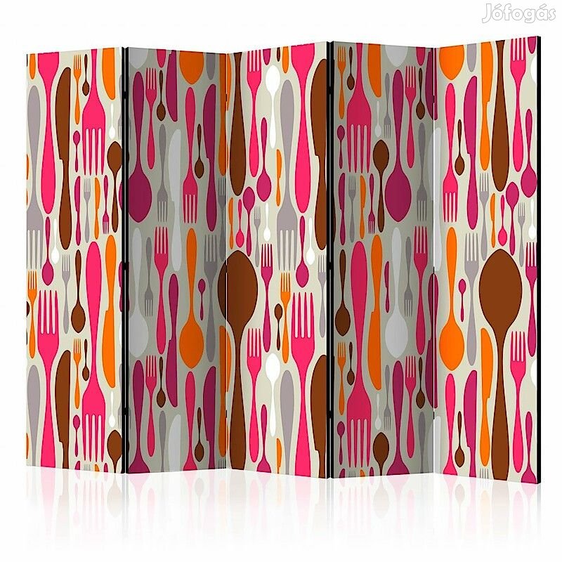 Paraván - Színes evőeszközök II