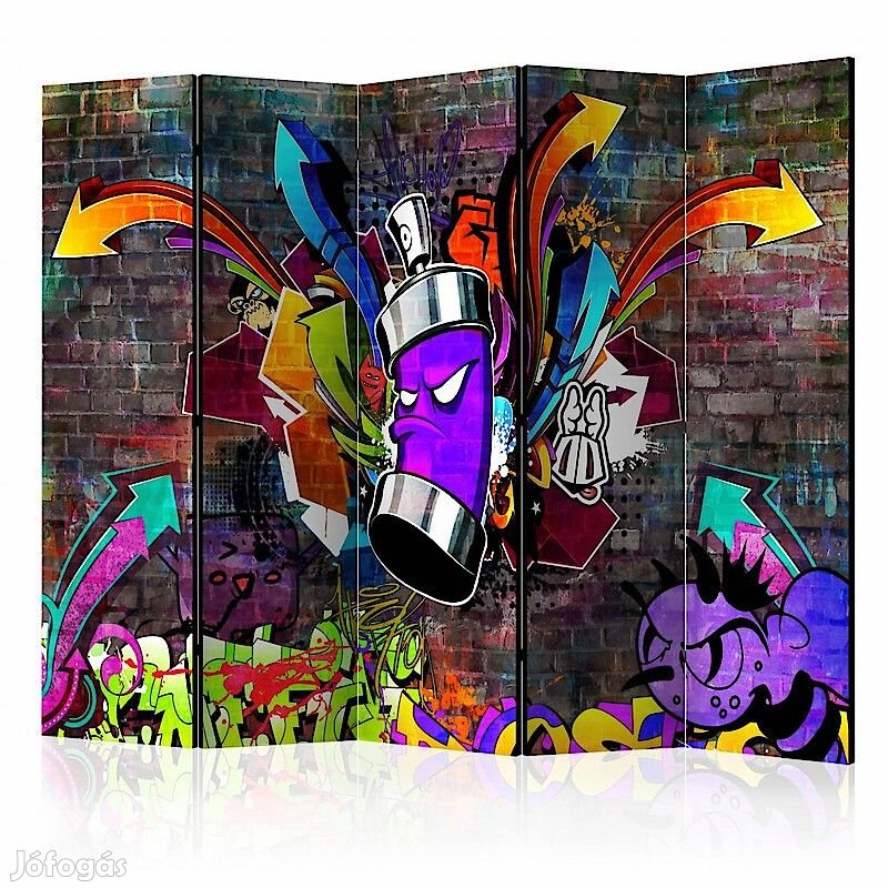 Paraván - Színes grafiti II
