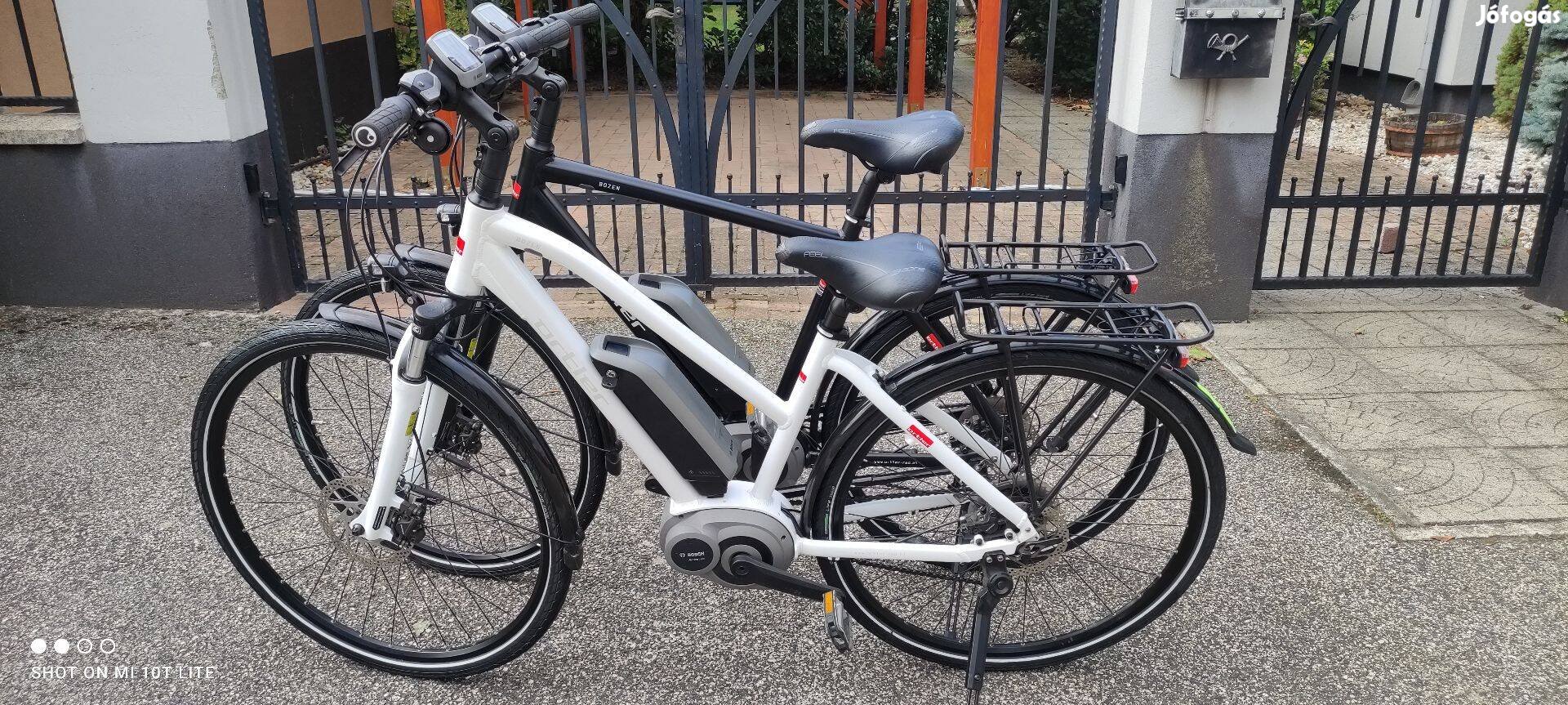 Párban Újszerű német elektromos kerékpár pedelec ebike Bosch 400000db