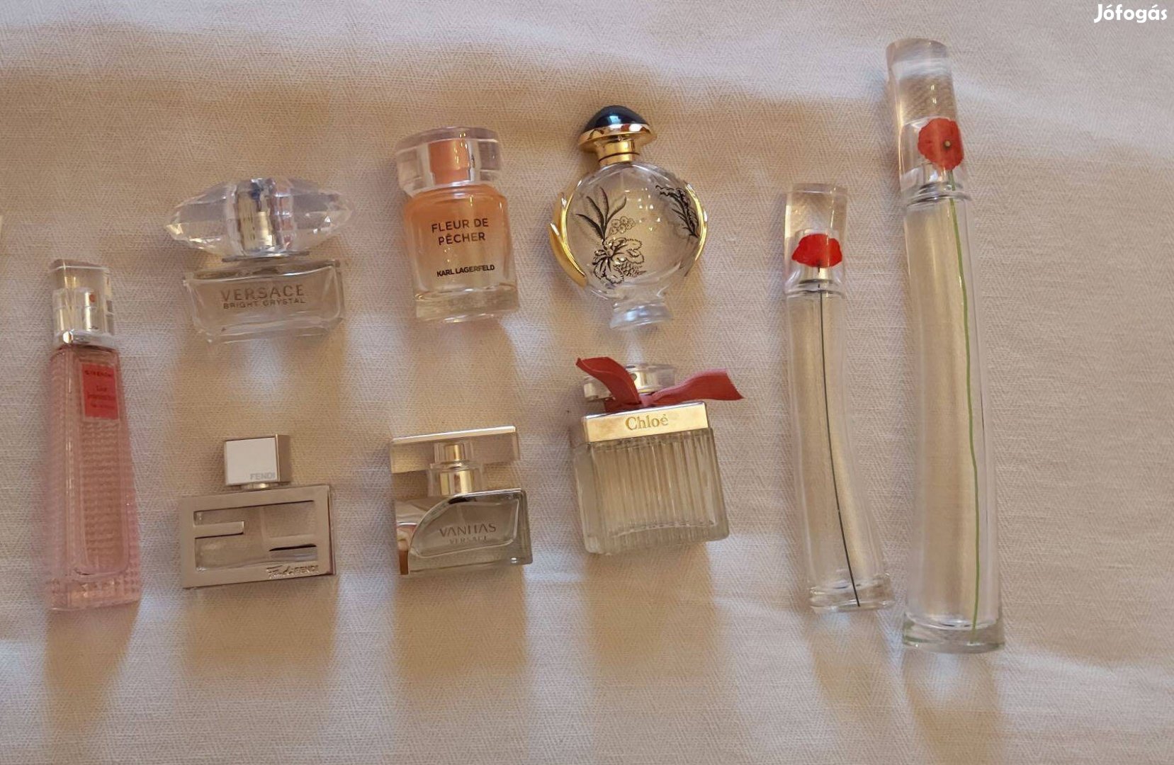 Parfümös üveg, márkásak, különlegesek