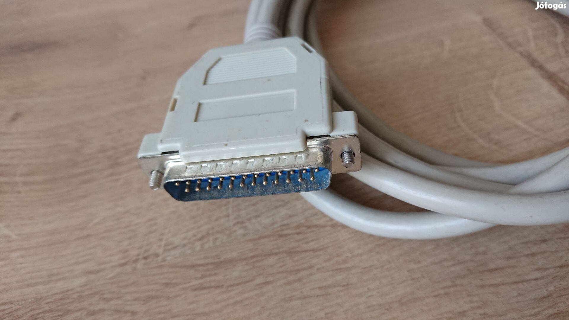 Párhuzamos port nyomtató kábel printer parallel vezeték dugó aljzat