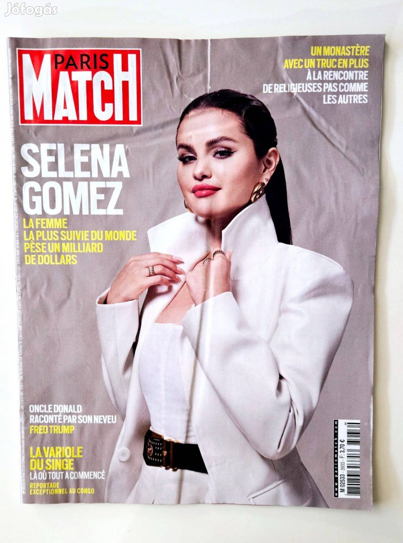 Paris Match francia nyelvű újság 2024/9 Selena Gomez