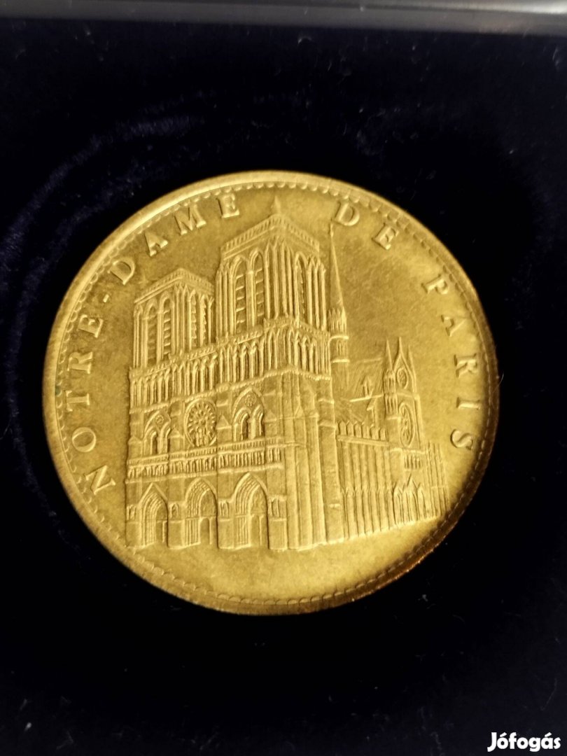 Paris Notre-Dame 2010 érme francia numizmatikai token
